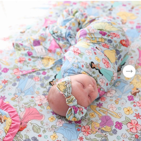 •New•Posh Peanut “Disney Princess” Crib Sheet - Picture 5 of 6